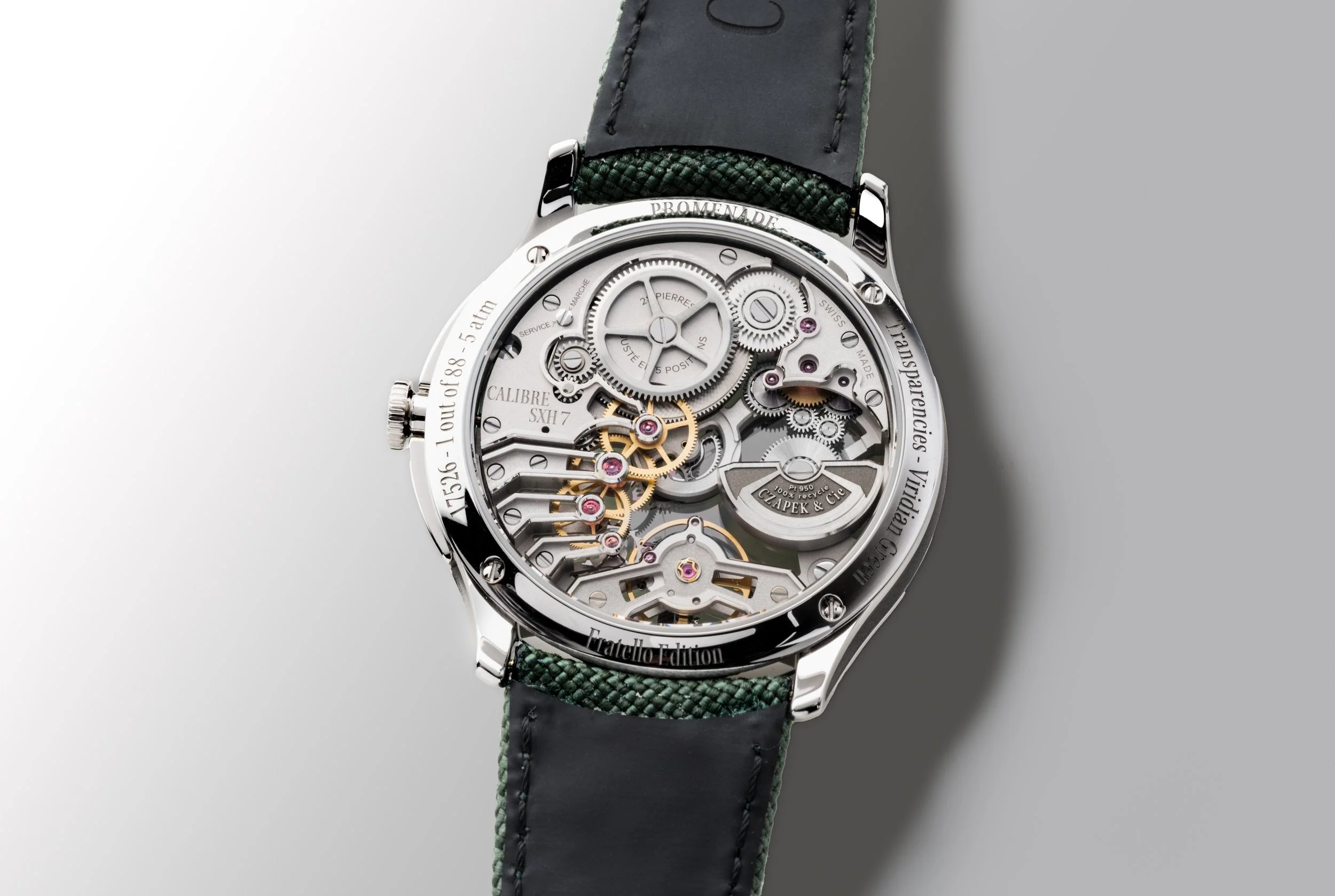 Introducing the Czapek X Fratello Promenade Transparencies